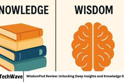 WisdomPod Review: Unlocking Deep Insights and Knowledge Sharing